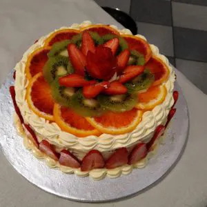 Torta di frutta fresca 