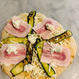 Una gran pizzarella