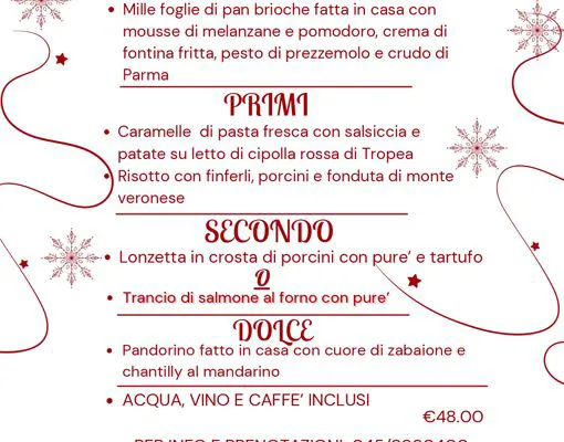 Menù di Natale 