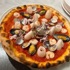 Pizza ai frutti di mare